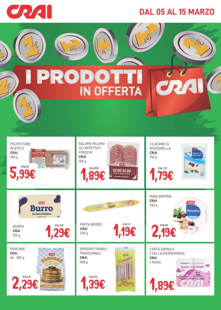PAGINA PRODOTTI CRAI