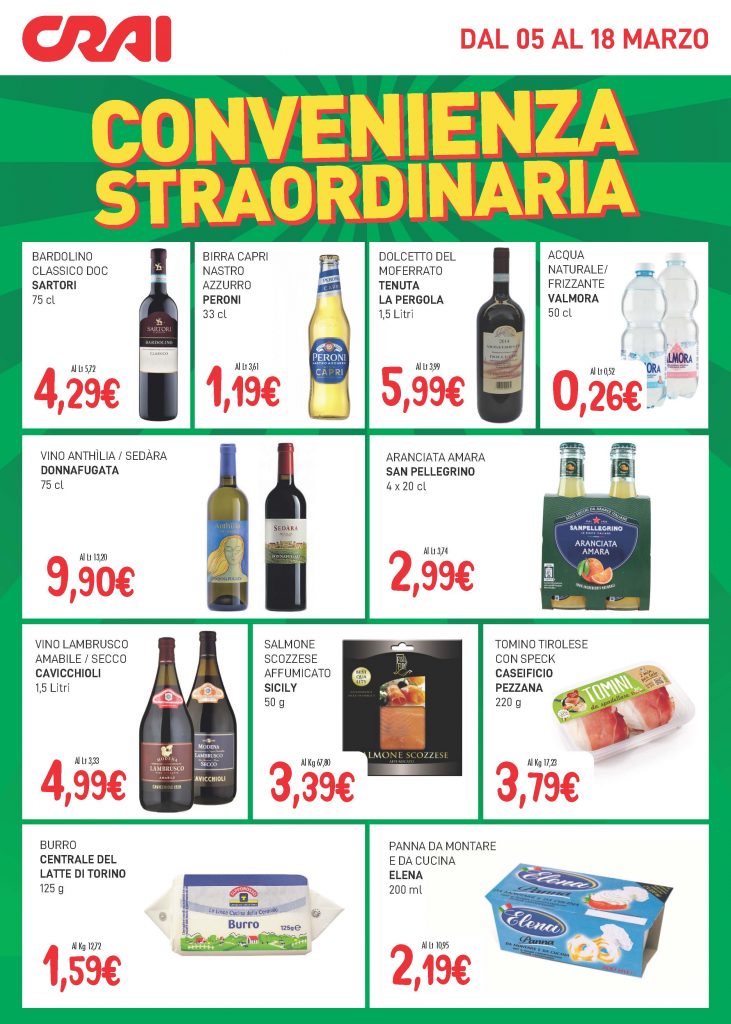 PAGINA PRODOTTI DA CREARE